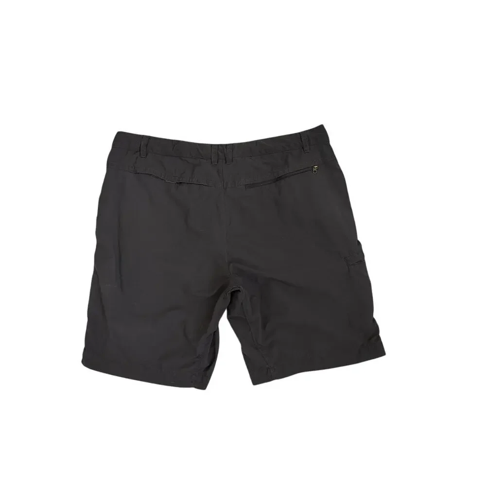 The North Face Grey Outdoor Everyday Hiking Utility FlashDry Shorts Men's 38